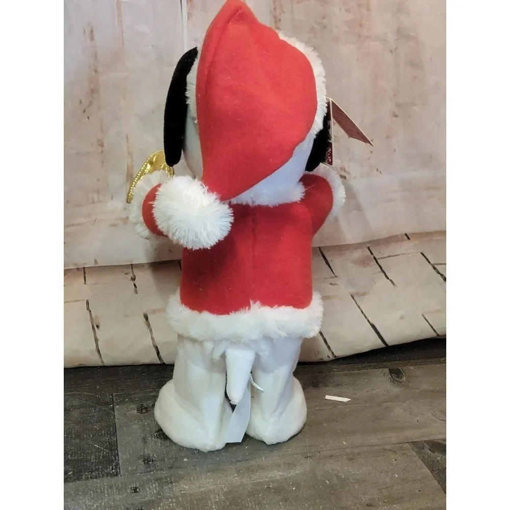 Snoopy Hallmark bell ringer animatronic plush‎ Xmas figure